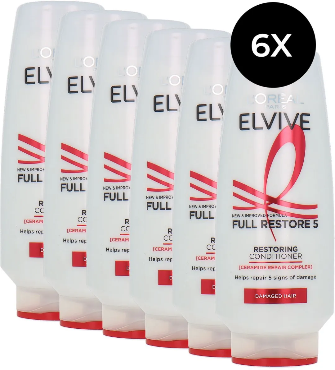 L'Oréal Elvive Full Restore 5 Conditioner 6x300ml