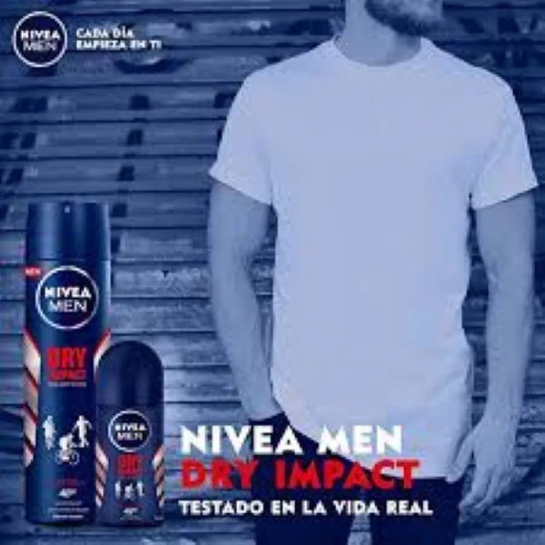 NIVEA MEN Dry Impact Deodorant Spray 150ml - 3 Stuks - afbeelding 3 van 6