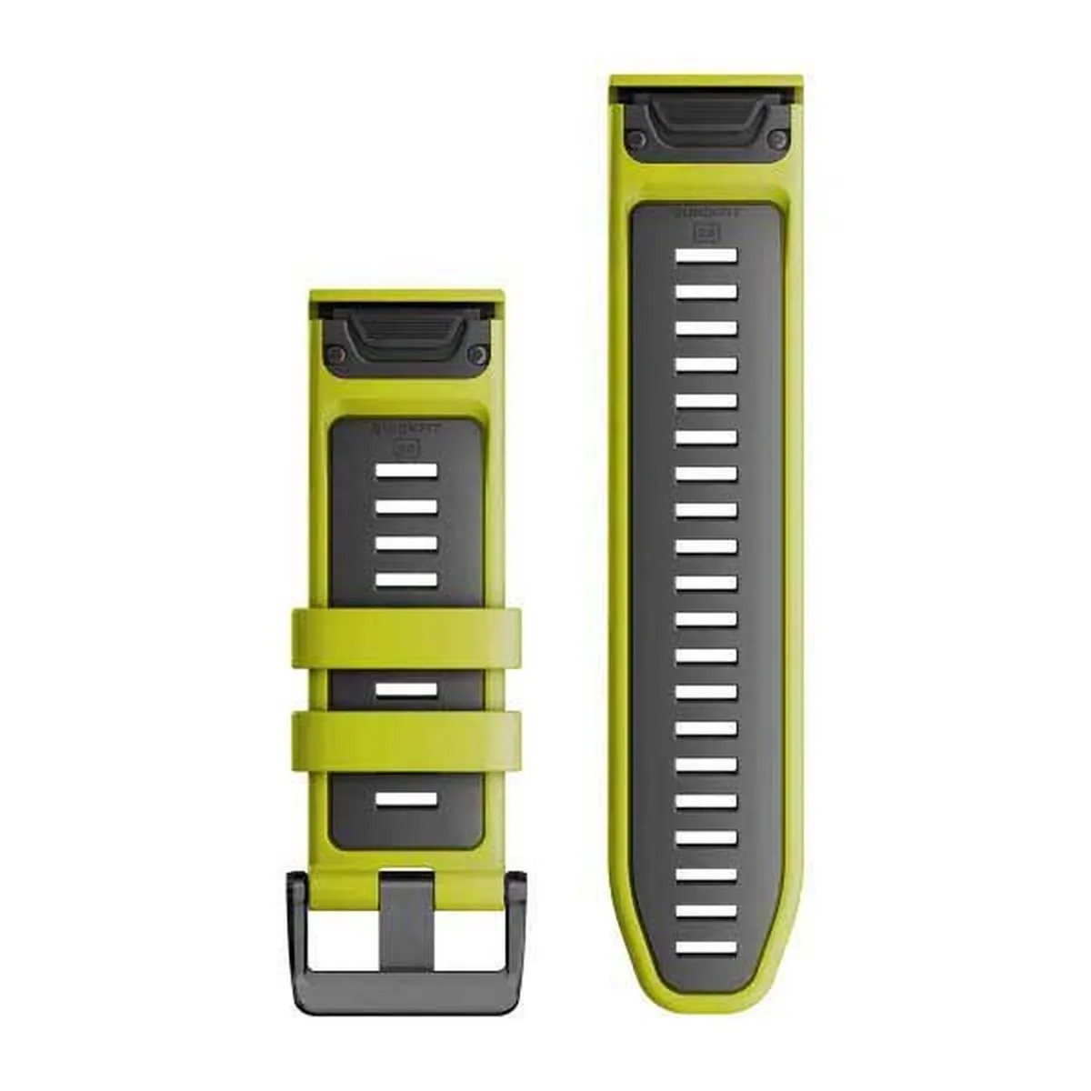 Garmin QuickFit 26 Smartwatchband - 26mm - Grafiet/Limoen
