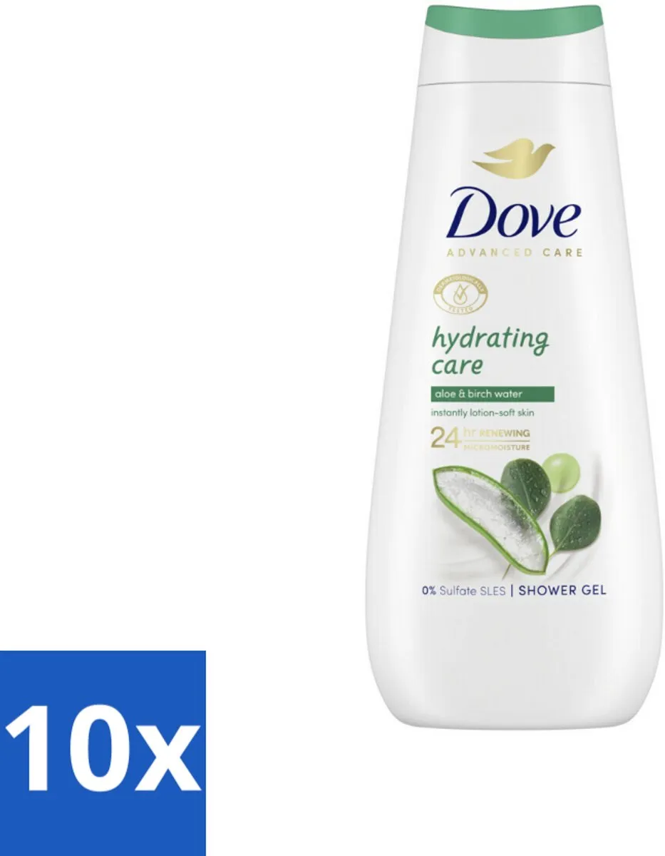 Dove Douchecrème Hydraterende Aloe Vera 400ml