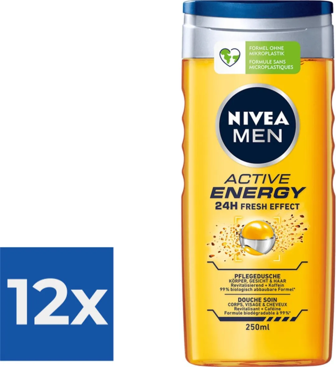 NIVEA Men Douchegel Active Energy 250ml
