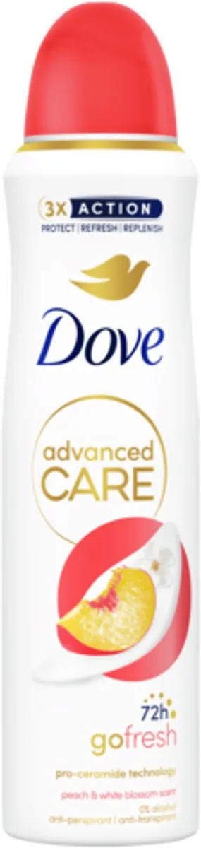 Dove Deodorant Spray Peach & White Blossom 150ml