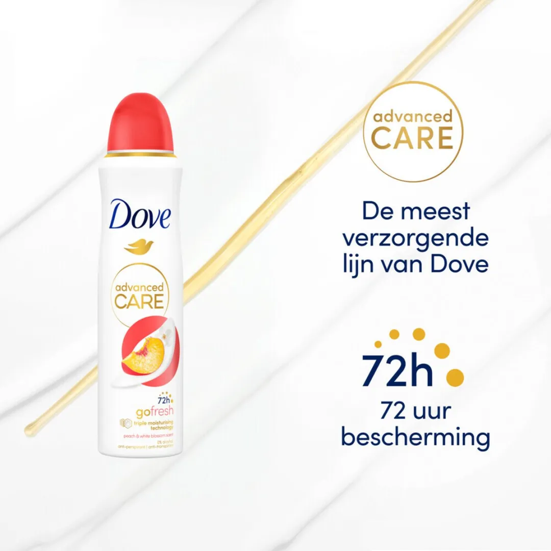Dove Deodorant Spray Peach & White Blossom 150ml