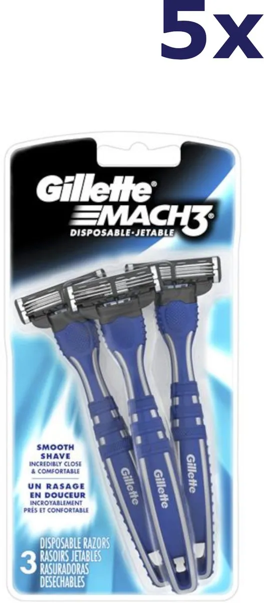 Gillette Mach3 Wegwerpscheermesjes