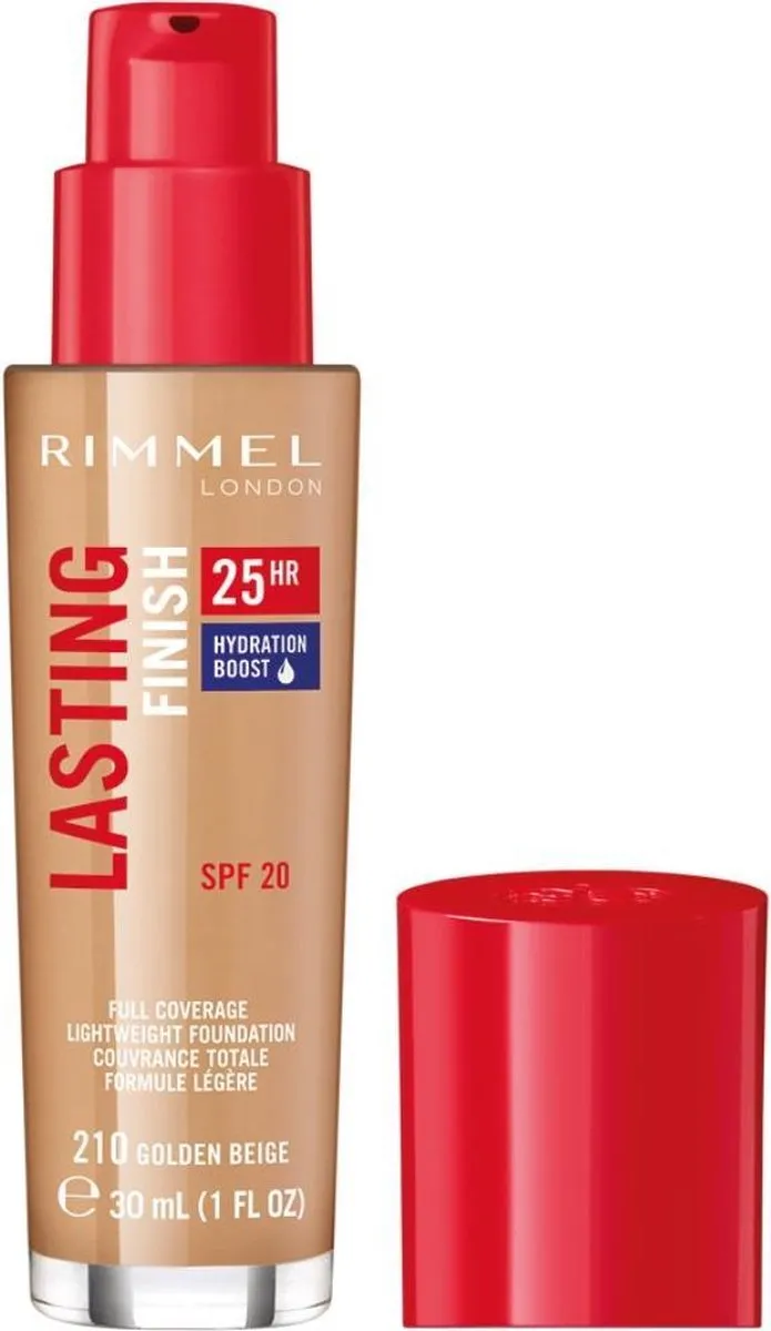 Rimmel London Lasting Finish Foundation 210 Golden Beige