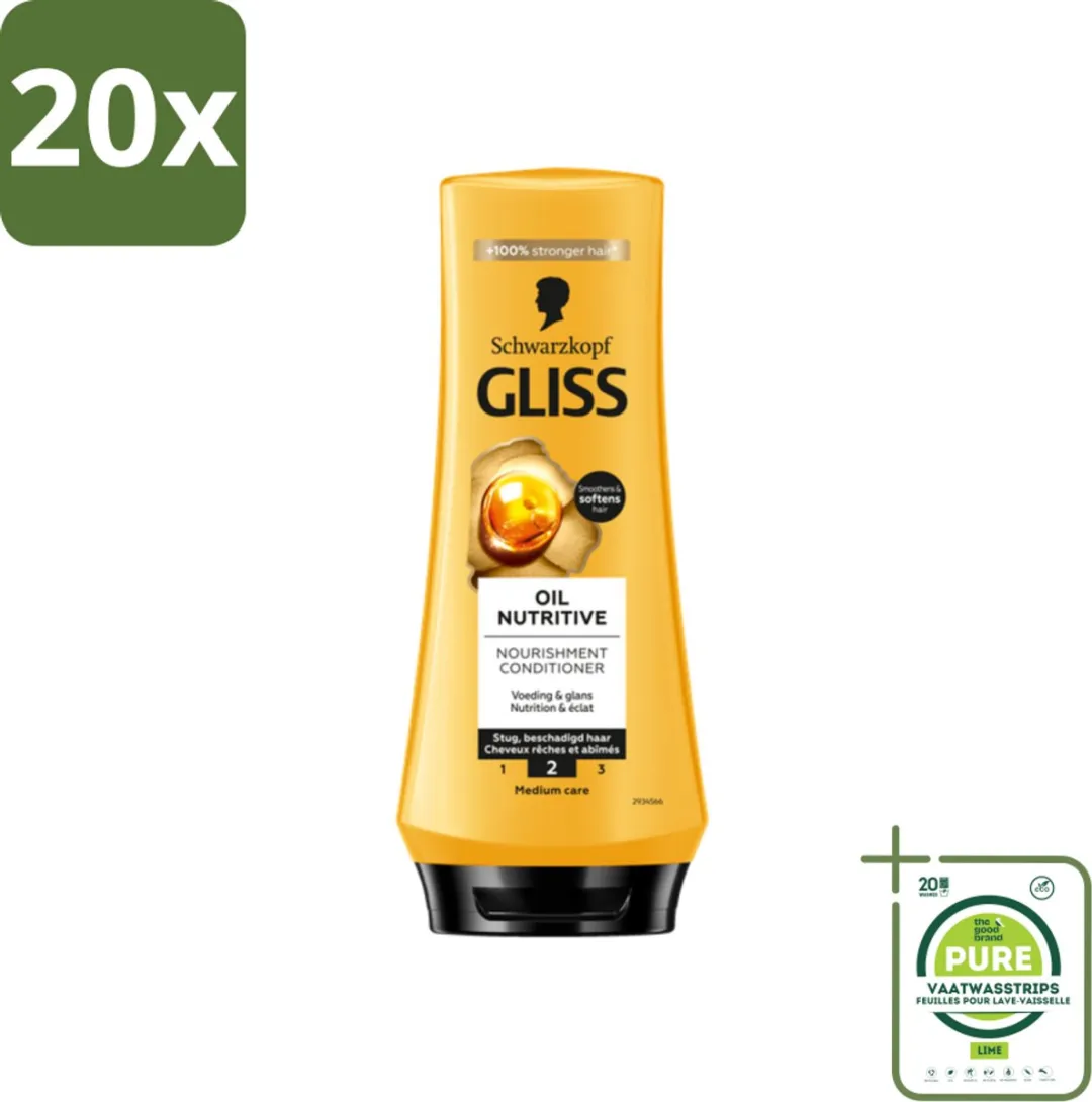 Schwarzkopf Gliss Conditioner Oil Nutritive 200ml