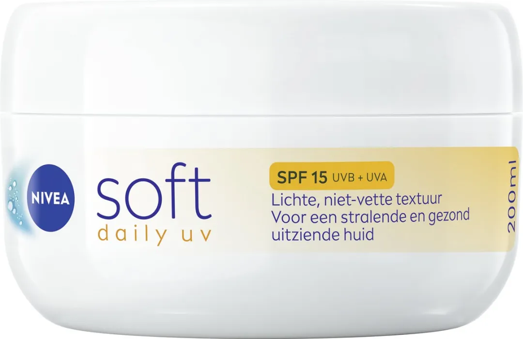 NIVEA Soft Daily UV Bodycrème SPF 15 250ml