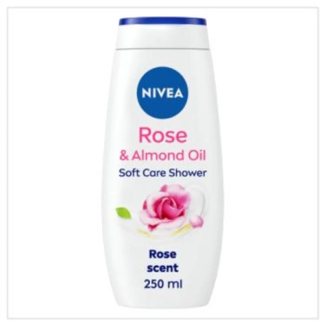 NIVEA Douchegel Rose & Almond Oil Duo - 2x250ml
