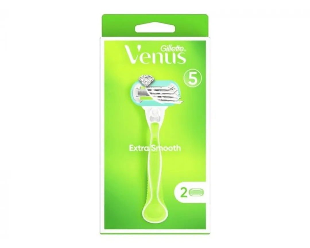 Gillette Venus Extra Smooth Scheerapparaat - 5 Bladen - Groen - afbeelding 3 van 4