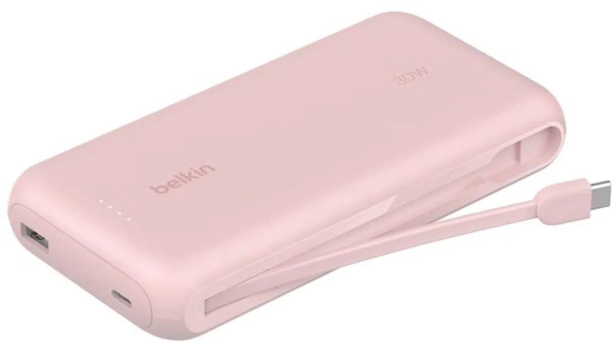 Belkin BoostCharge 20.000mAh Powerbank 30W BPB024hqPK - Roze