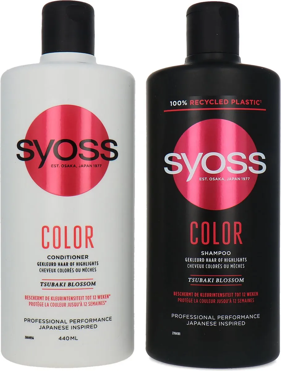 SYOSS Color Shampoo + Conditioner 2x440ml