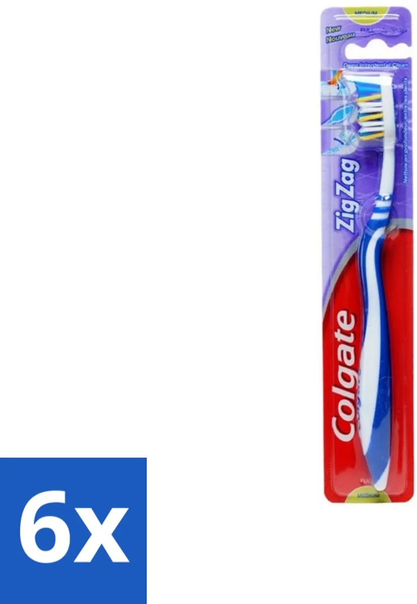 Colgate ZigZag Medium Tandenborstels