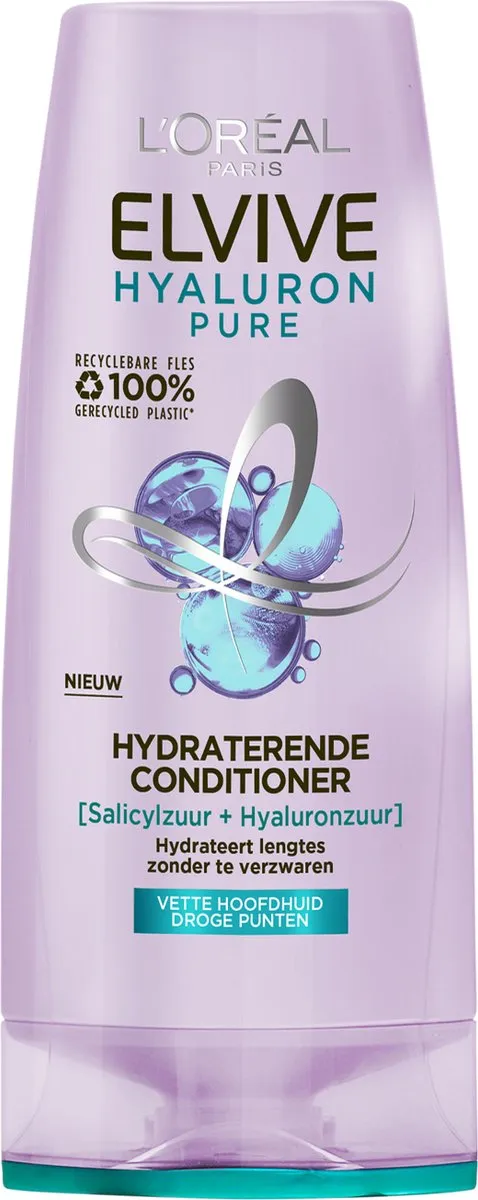 L'Oréal Paris Elvive Hyaluron Pure Conditioner 6x200ml - afbeelding 6 van 6