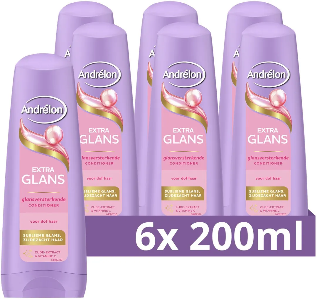 Andrélon Conditioner Extra Glans 6x200ml