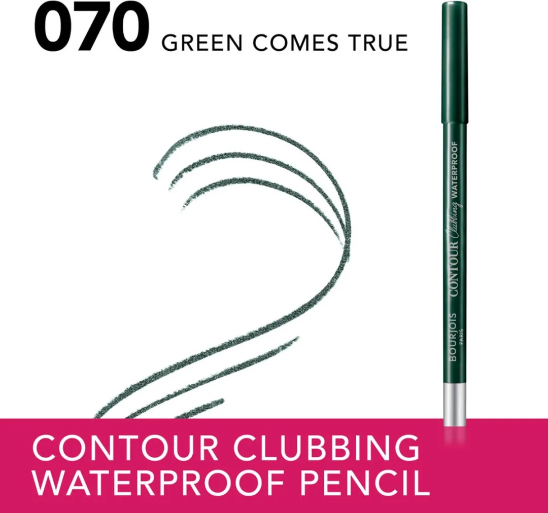 Bourjois Contour Clubbing Waterproof Oogpotlood - Groen
