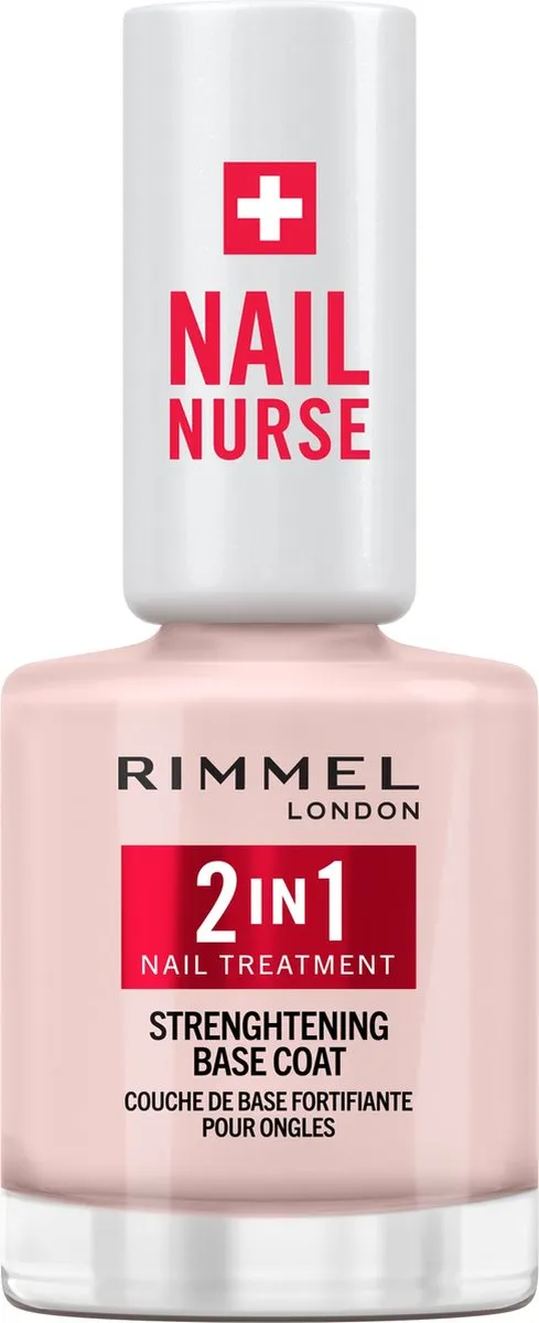 Rimmel London Nagelverzorging 2-in-1 Base Coat & Strengthener 12ml