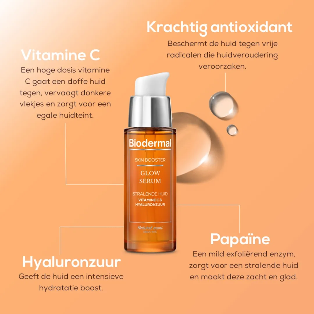 Biodermal Glow Serum Vitamine C 30ml