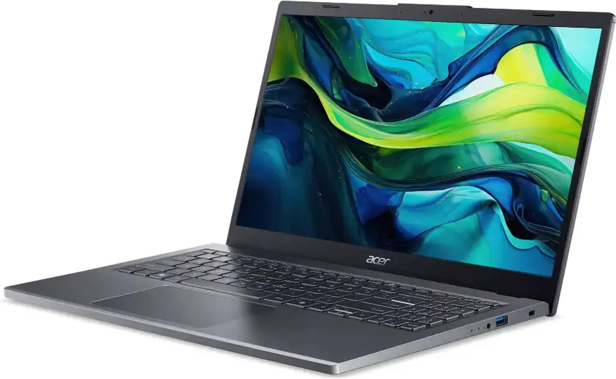 Acer Aspire 15 A15-51M-59B6 Laptop - 15.6" Full HD - Intel Core Ultra 5 120U - 16GB RAM - 512GB SSD - Grijs
