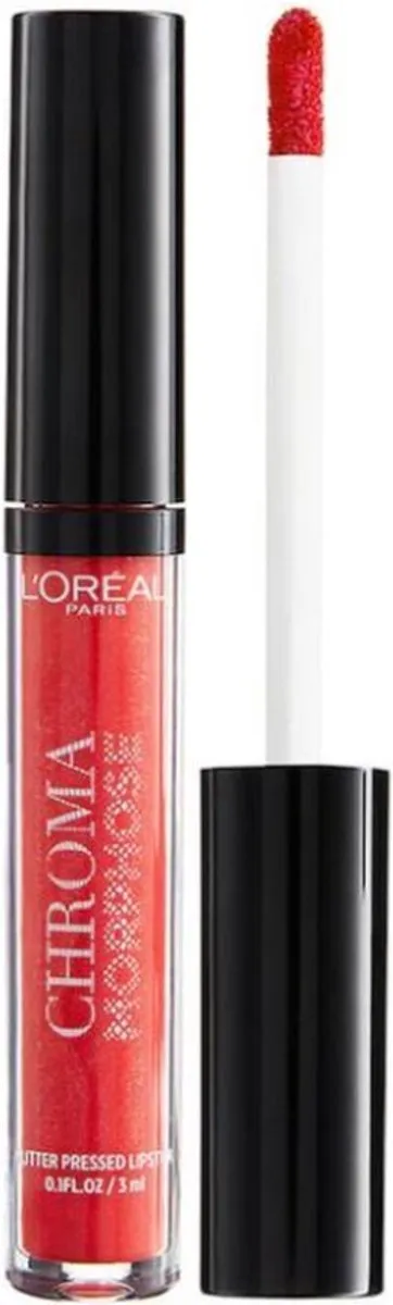 L'Oréal Chroma Morphose Glitter Lipstick 01 Vamp Queen - 3ml