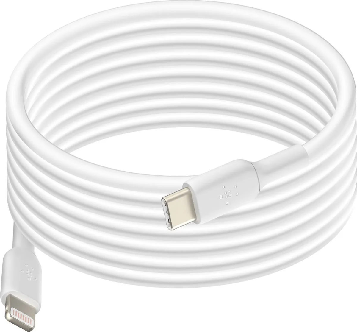 Belkin USB-C naar Lightning Kabel 18W 2m - Wit