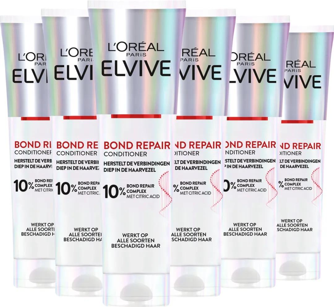 L'Oréal Paris Elvive Bond Repair Conditioner 6x150ml