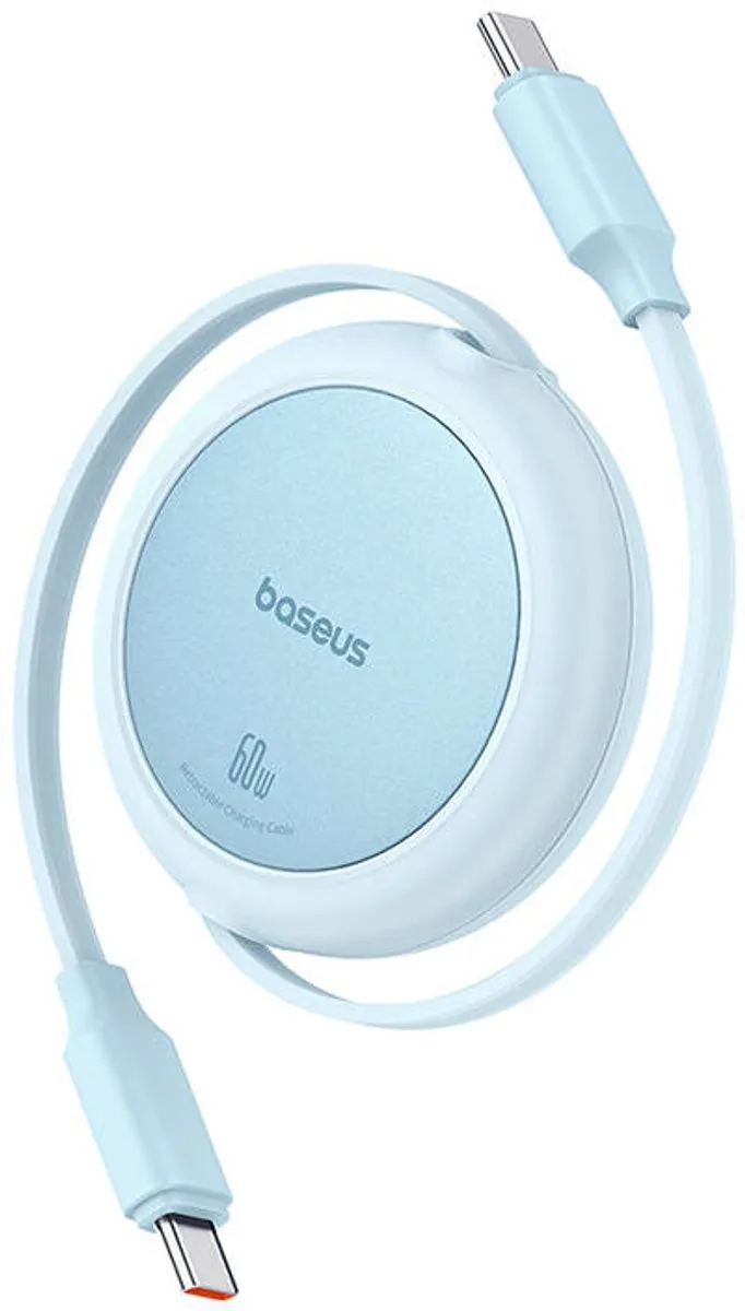 Baseus USB-C Kabel 60W 1m - Transparant