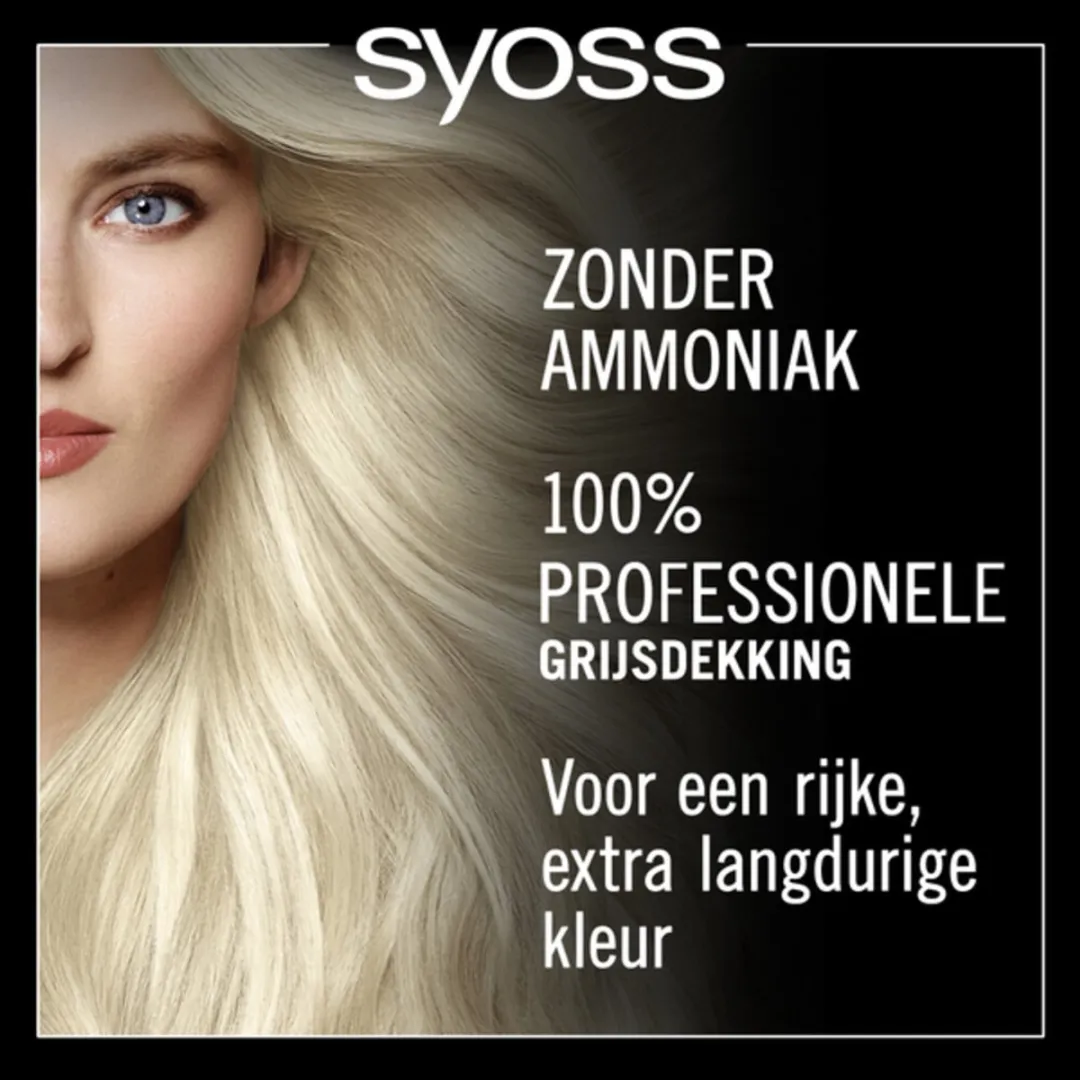 SYOSS Oleo Intense 12-00 Zilverblond Haarverf - 3 Stuks