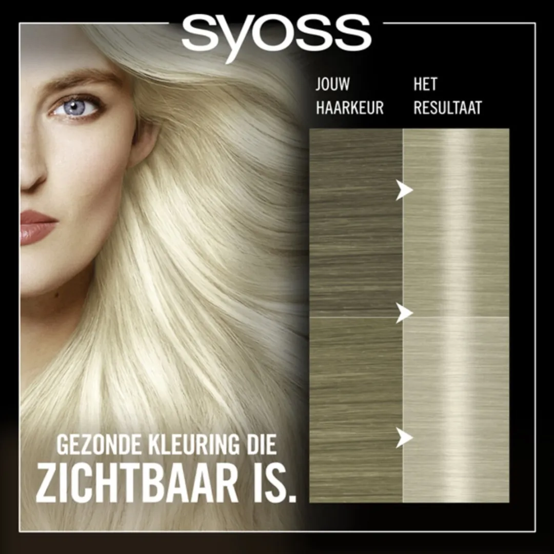 SYOSS Oleo Intense 12-00 Zilverblond Haarverf - 3 Stuks