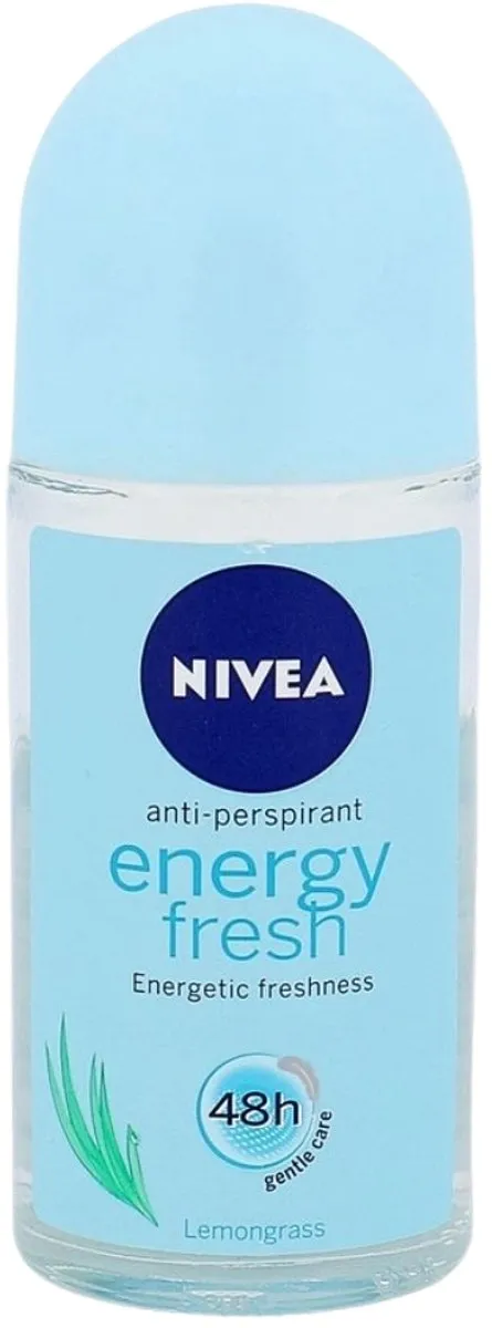 NIVEA Energy Fresh Vrouwen Roll-on Deodorant 50ml - 3 Stuks