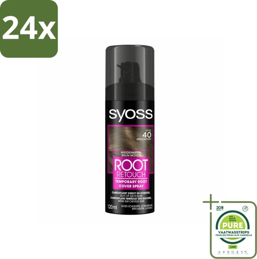 SYOSS Uitgroeispray Middenbruin