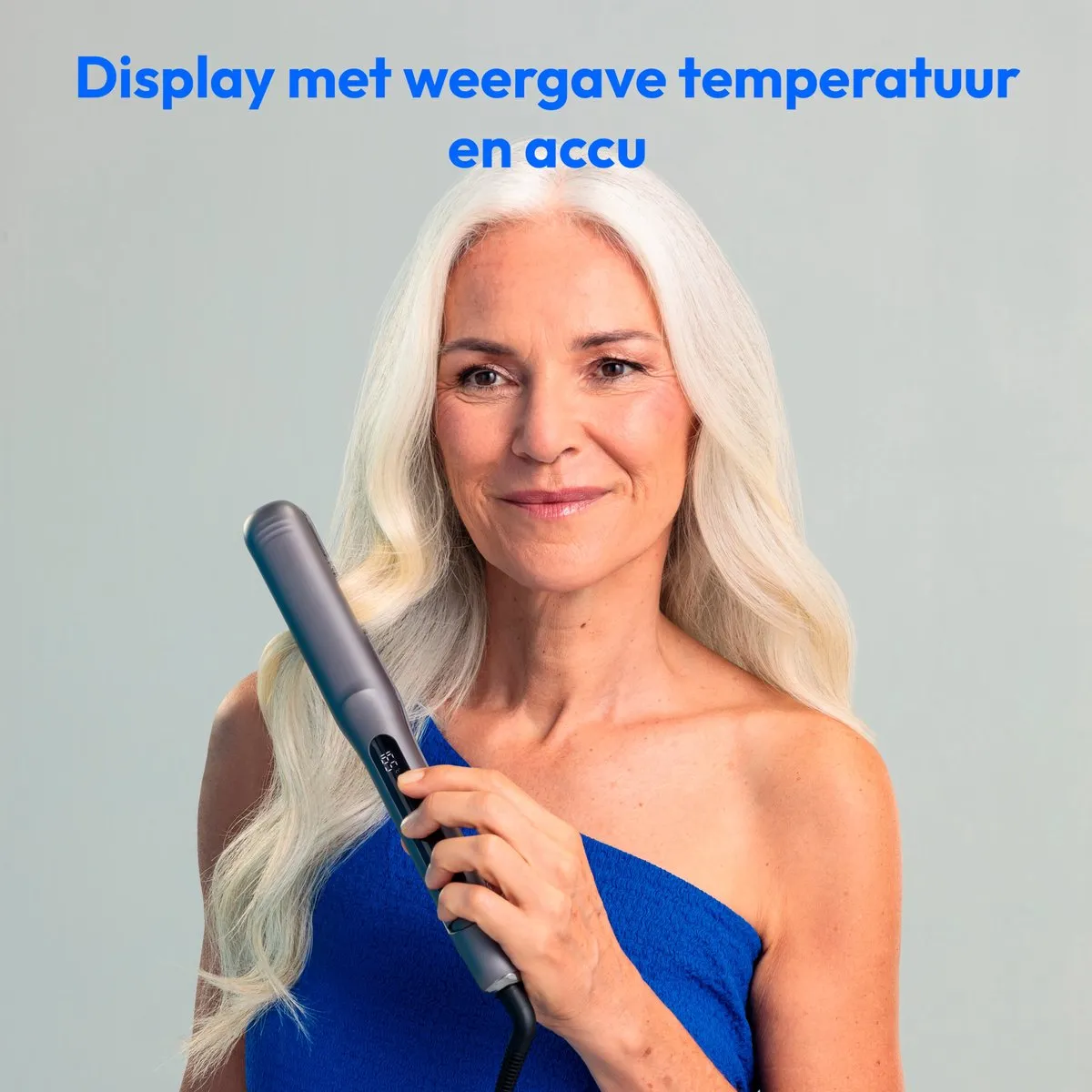 Medion HS1 Stijltang - 5 Warmtestanden - Grijs - afbeelding 6 van 6