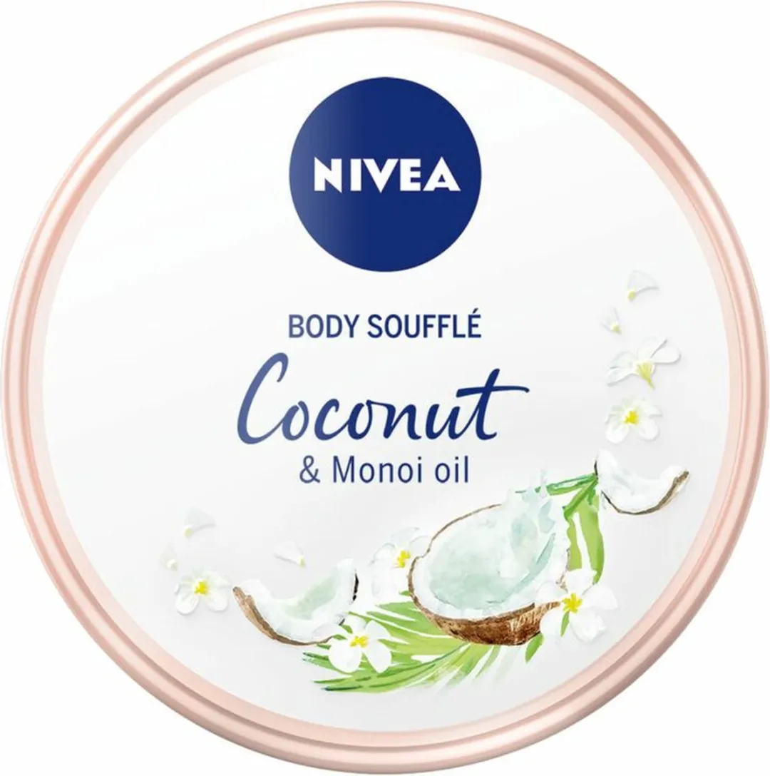 NIVEA Body Soufflé Coconut & Monoi Olie - 3x200ml