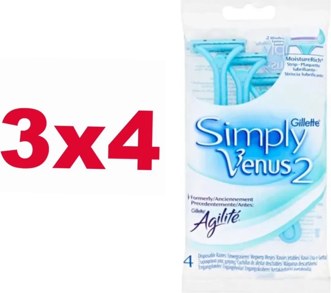 Gillette Simply Venus 2 Wegwerpmesjes