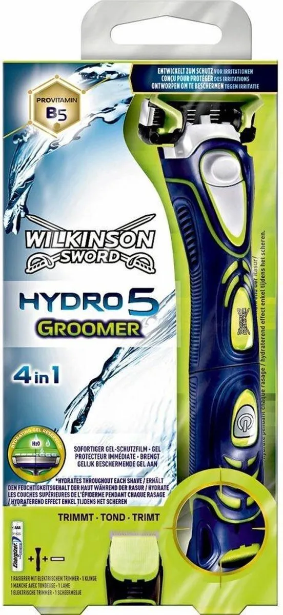 Wilkinson Sword Hydro 5 Scheerapparaat - 5 Bladen - Blauw/Wit