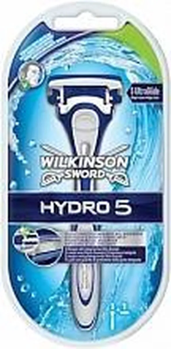 Wilkinson Sword Hydro 5 Scheerapparaat - 5 Bladen - Blauw/Wit