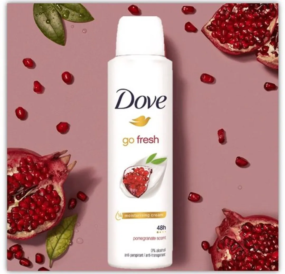 Dove Deo Spray Go Fresh Granaatappel - 5x150ml
