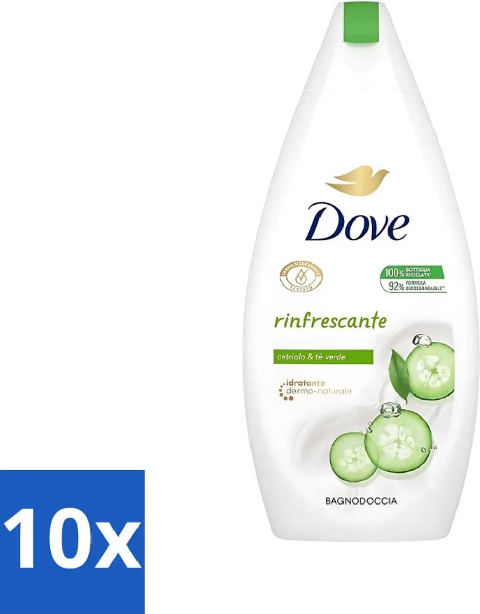 Dove Refreshing Douchegel Komkommer & Groene thee 4500ml