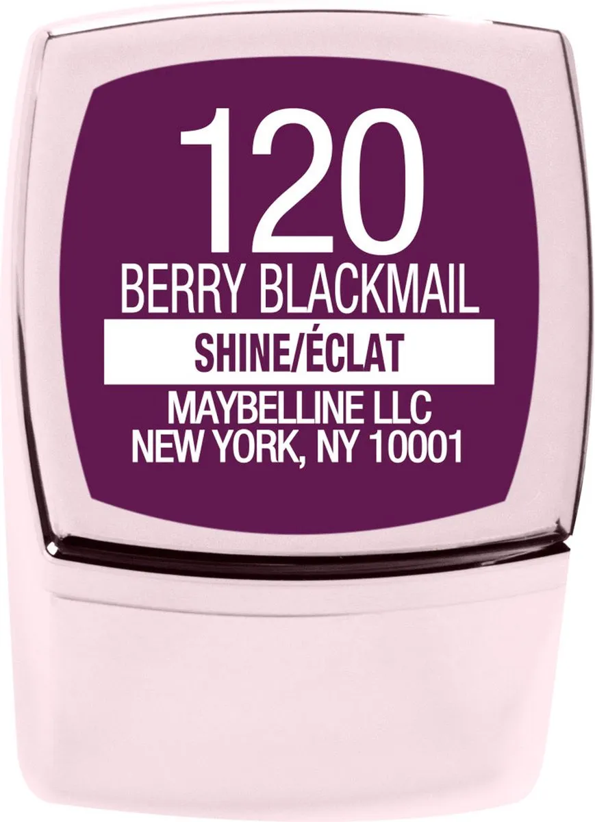 Maybelline Color Sensational Shine Compulsion Lippenstift 120 Berry Blackmail
