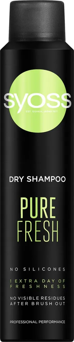 SYOSS Pure Fresh Droogshampoo 1200ml - 6x200ml