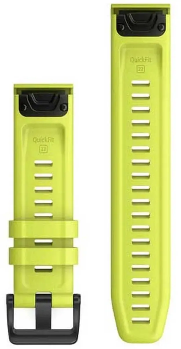 Garmin QuickFit 22mm Horlogebandje - Knal Geel
