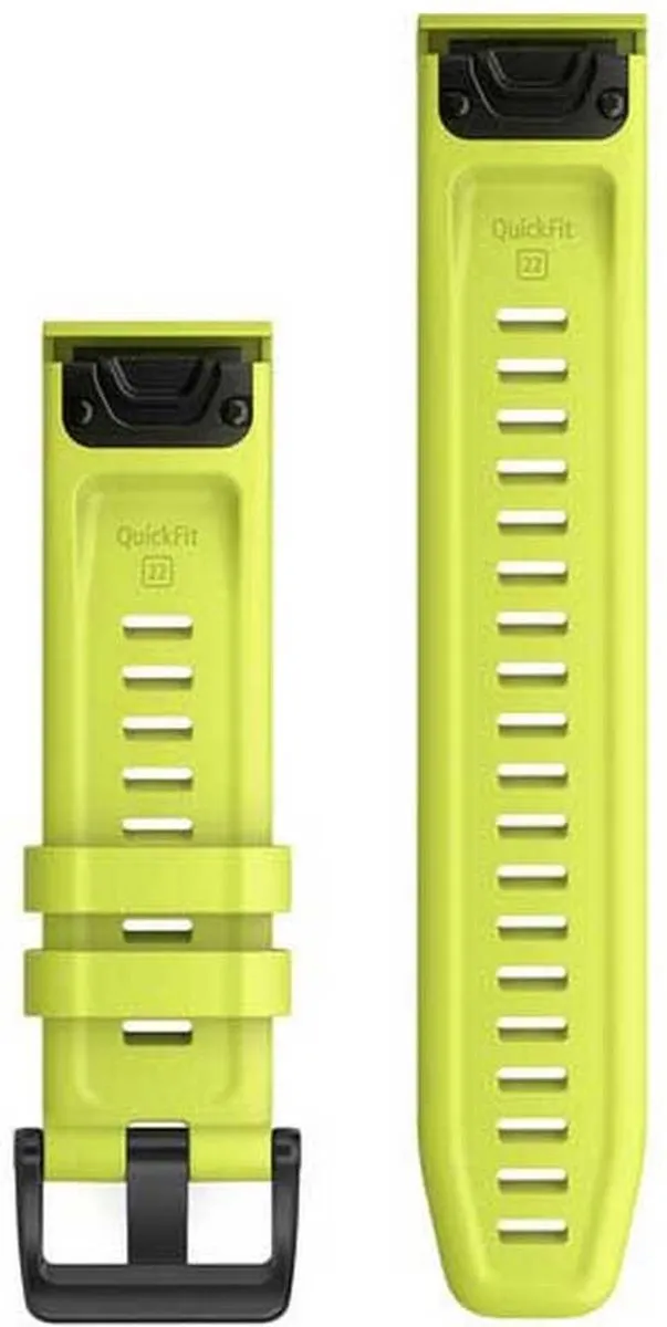 Garmin QuickFit 22mm Horlogebandje - Knal Geel