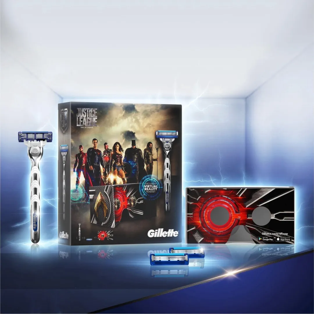 Gillette Mach3 Turbo Justice League Giftpack