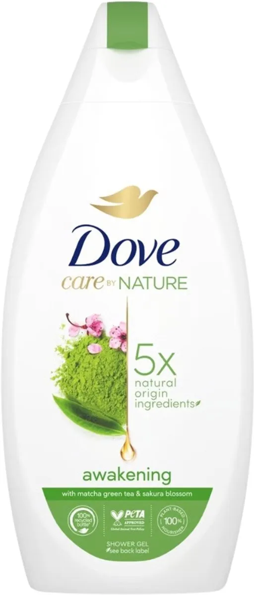 Dove Douchegel Awakening Matcha & Groene Thee 400ml