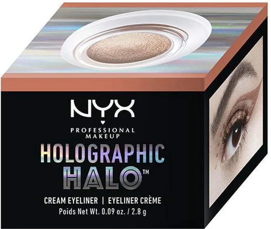 NYX Holographic Halo Cream Eyeliner Palisade Paradise - Bruin