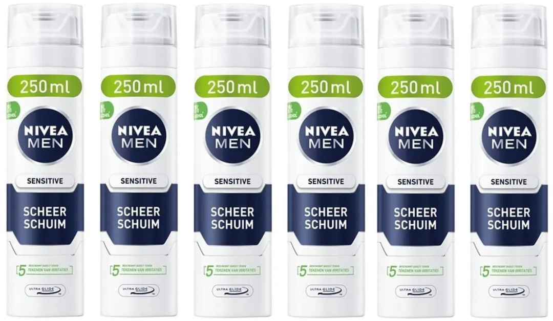 NIVEA Men Sensitive Scheerschuim 200ml
