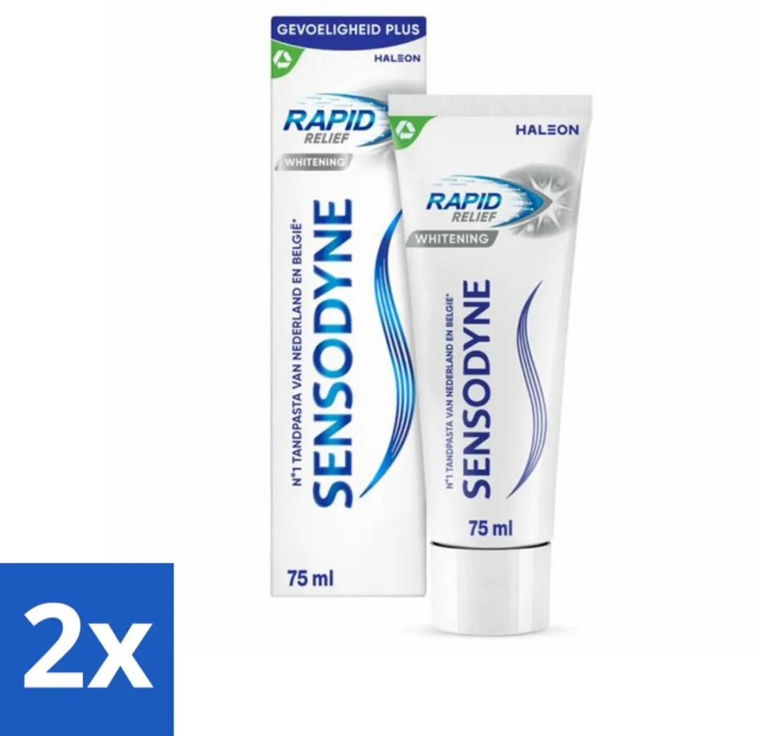 Sensodyne Rapid Relief Whitening Tandpasta 150ml