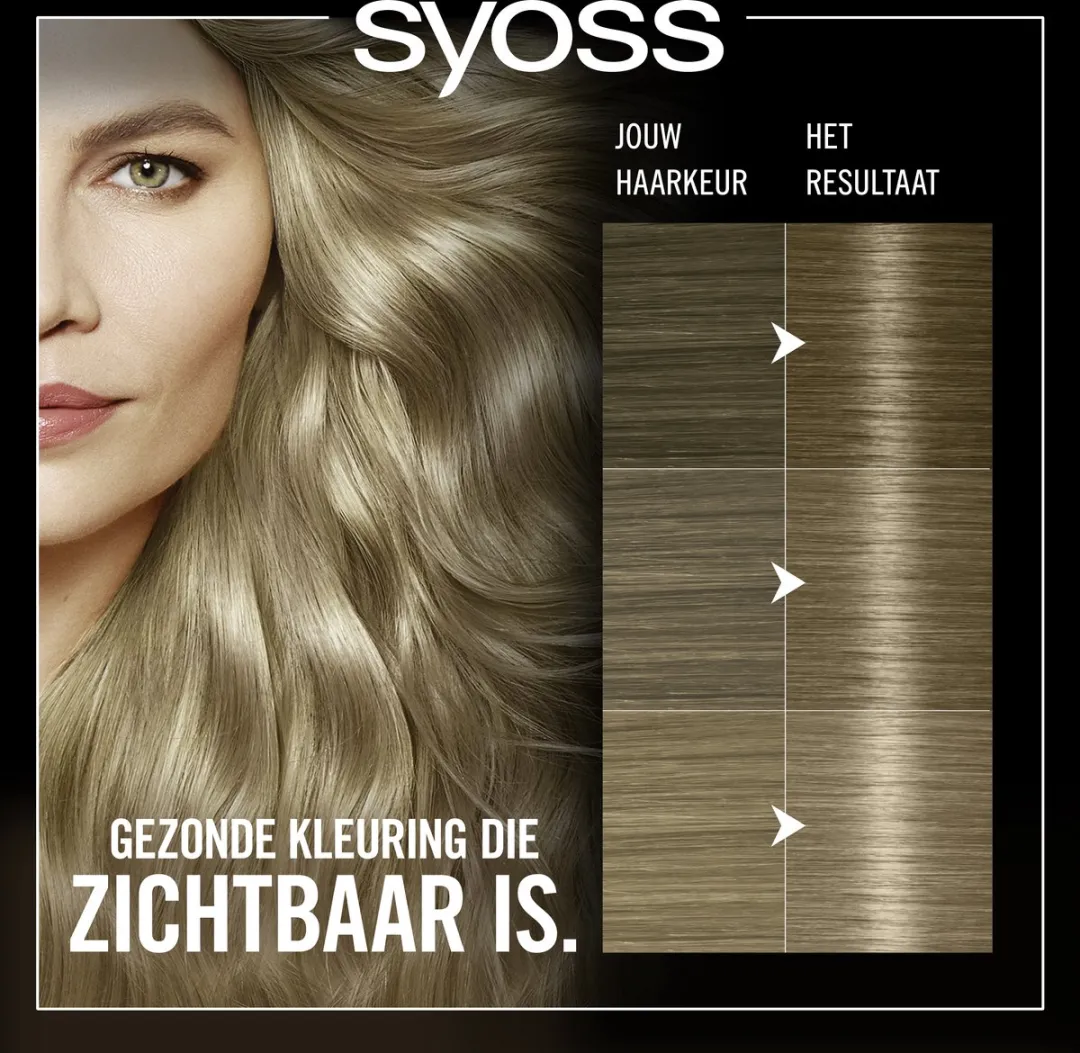 SYOSS Oleo Intense Haarverf Natuurlijk Asblond 115ml