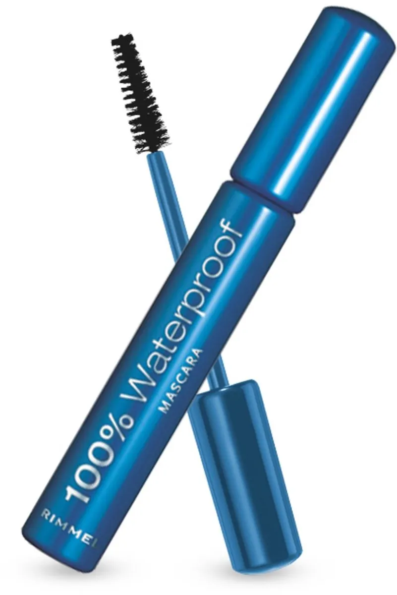 Rimmel London 100% Waterproof Mascara 001 Zwart
