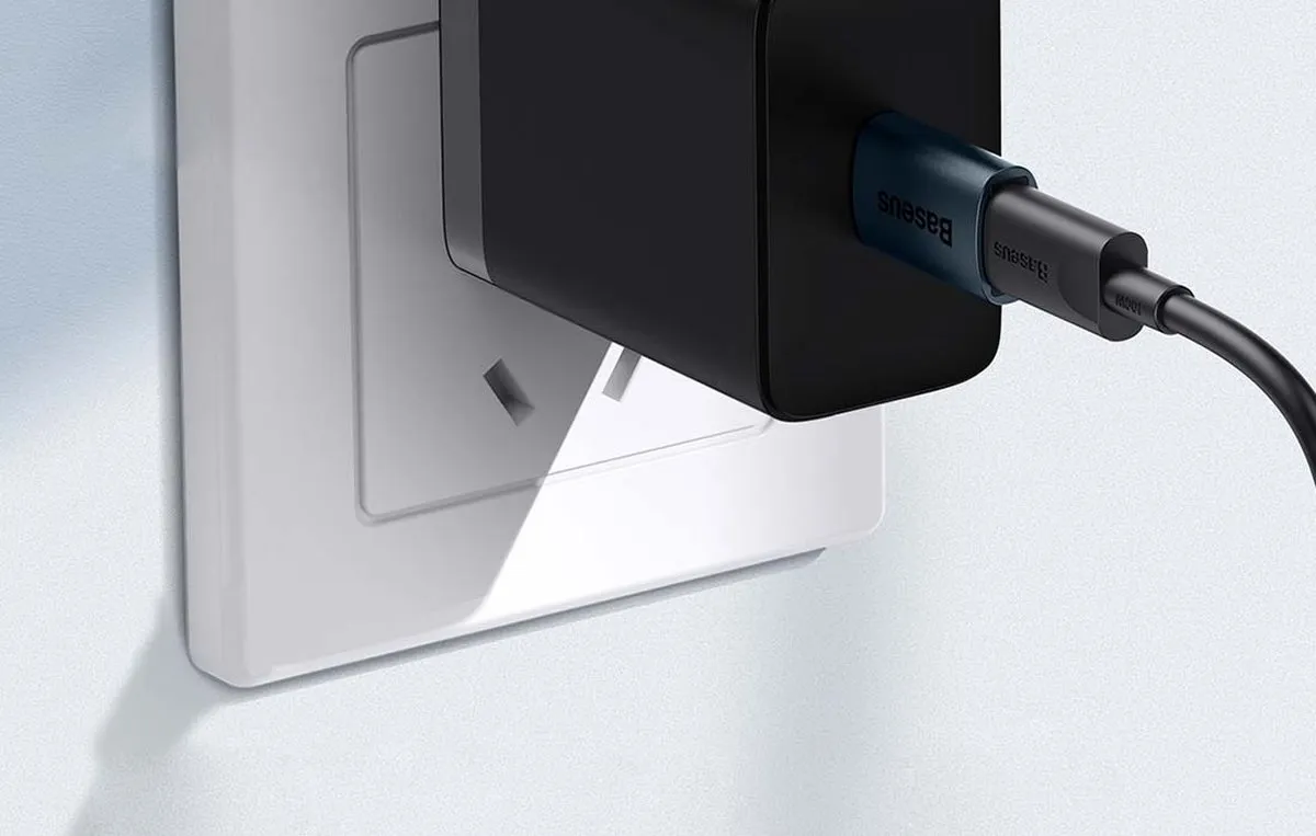 Baseus ZJJQ000103 USB 3.1 naar Type-C Adapter - Blauw