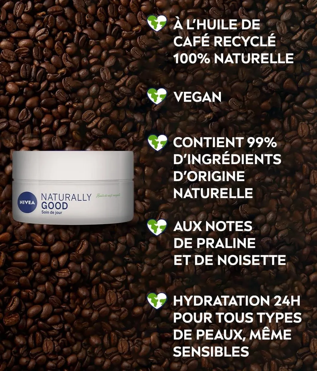 NIVEA Visage Jour Energisant Café 50ml